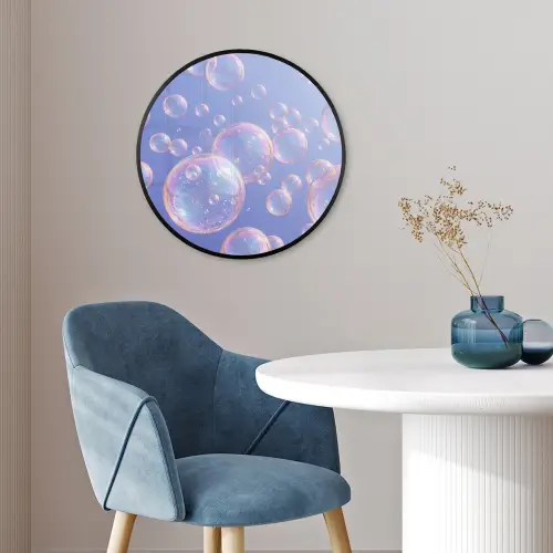 Pastel - Bubbels - Dromerig Fotolijst rond zonder passe partout klein -sfeer2