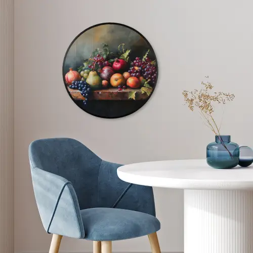 Rustiek - Stilleven - Fruit Fotolijst rond zonder passe partout klein -sfeer2