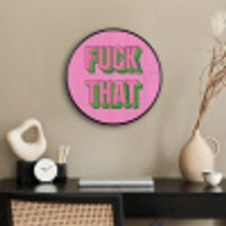 Tekst - Bold - Roze Fotolijst rond zonder passe partout klein -sfeer1