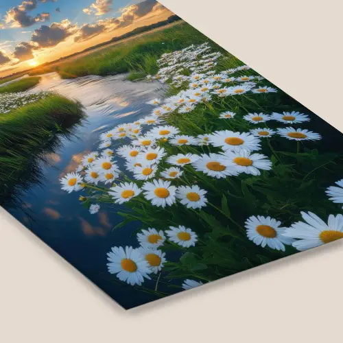 Beekje - Landschap - Margriet fotolijst zwart zonder passe partout klein -zsfeer6