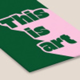 This is art - Schaduw - Roze fotolijst zwart zonder passe partout klein -zsfeer6