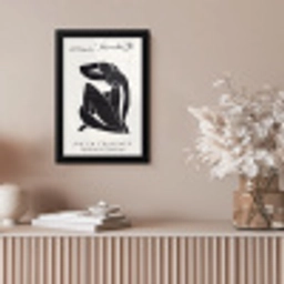 Vrouw - Abstract - Zwart - Henri Matisse fotolijst zwart zonder passe partout klein -sfeer5