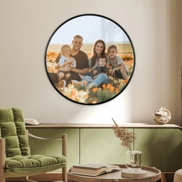 Foto in lijst rond - sfeerbeeld 2