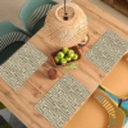 Abstract - Geometrisch - Groen Placemat vinyl groot 368 -zzsfeer5_Kitchenyeah-website
