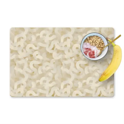 Abstract - Lijnen - Beige Placemat vinyl groot 368 -zzzproduct_Kitchenyeah-website