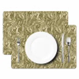 Abstract - Marmer - Groen Placemat vinyl groot 368 -zzsfeer2_Kitchenyeah-website