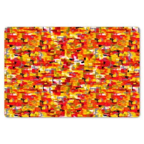 Abstract - Verf - Rood Placemat vinyl groot 368 -zzsfeer1_Kitchenyeah-website