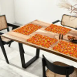 Abstract - Verf - Rood Placemat vinyl groot 368 -zzsfeer4_Kitchenyeah-website