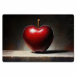 Apple - Hart - Rood Placemat vinyl groot -zzsfeer1_Kitchenyeah-website