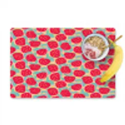 Appels - Rood - Stippen Placemat vinyl groot 368 -zzzproduct_Kitchenyeah-website
