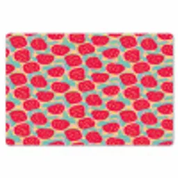 Appels - Rood - Stippen Placemat vinyl groot 368 -zzsfeer1_Kitchenyeah-website