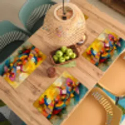 Kunst - Abstract - Aesthetic - Kleurrijk - Art Placemat vinyl groot -zzsfeer5_Kitchenyeah-website