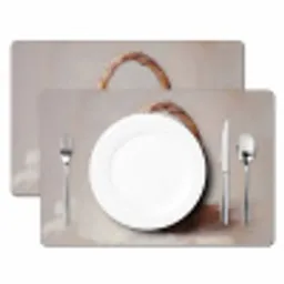 Mand - Eieren - Roze Placemat vinyl groot -zzsfeer2_Kitchenyeah-website