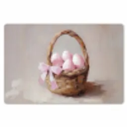 Mand - Eieren - Roze Placemat vinyl groot -zzsfeer1_Kitchenyeah-website