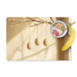 Beige - Paastak - Eieren Placemat vinyl groot -zzzproduct_Kitchenyeah-website
