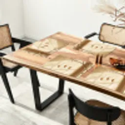 Beige - Paastak - Eieren Placemat vinyl groot -zzsfeer4_Kitchenyeah-website