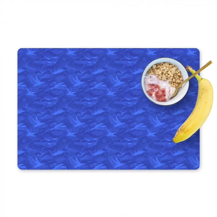 Vogels - Patroon - Veren Placemat vinyl groot 368 -zzzproduct_Kitchenyeah-website