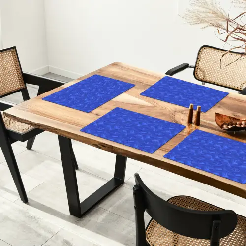 Vogels - Patroon - Veren Placemat vinyl groot 368 -zzsfeer4_Kitchenyeah-website