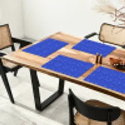 Vogels - Patroon - Veren Placemat vinyl groot 368 -zzsfeer4_Kitchenyeah-website