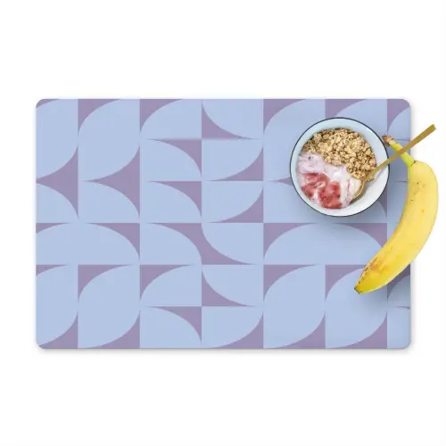 Blokken - Blauw - Paars - Patroon Placemat vinyl groot 368 -zzzproduct_Kitchenyeah-website