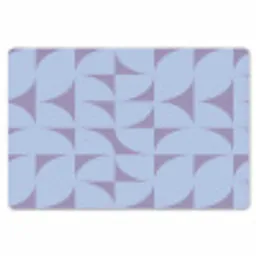 Blokken - Blauw - Paars - Patroon Placemat vinyl groot 368 -zzsfeer1_Kitchenyeah-website