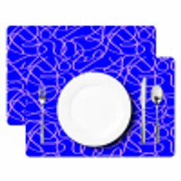 Blauw - Lijnen - Roze - Abstract Placemat vinyl groot 368 -zzsfeer2_Kitchenyeah-website