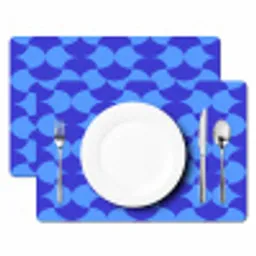 Blauw - Maanvlakken - Patroon Placemat vinyl groot 368 -zzsfeer2_Kitchenyeah-website