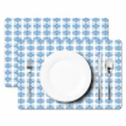 Zee - Sfeer - Blauw - Wit Placemat vinyl groot 368 -zzsfeer2_Kitchenyeah-website