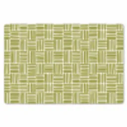 Vlecht - Patroon - Groen Placemat vinyl groot 368 -zzsfeer1_Kitchenyeah-website