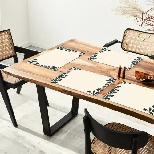 Takken - Winter - Planten - Licht Placemat vinyl groot -zzsfeer4_Kitchenyeah-website