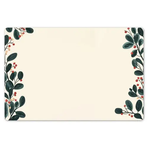 Takken - Winter - Planten - Licht Placemat vinyl groot -zzsfeer1_Kitchenyeah-website