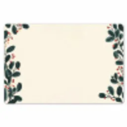 Takken - Winter - Planten - Licht Placemat vinyl groot -zzsfeer1_Kitchenyeah-website