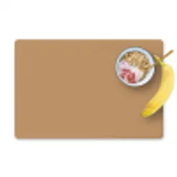 Bruin - Effen print Placemat vinyl groot 368 -zzzproduct_Kitchenyeah-website