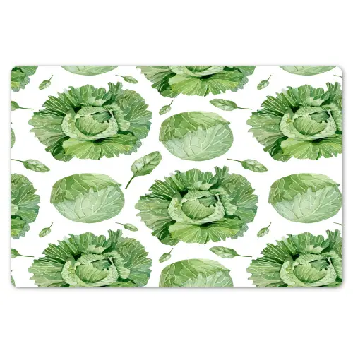 Kool - Bladgroen - Wit - Patroon Placemat vinyl groot 368 -zzsfeer1_Kitchenyeah-website