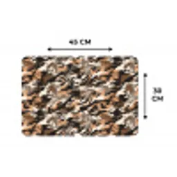 Camouflage - Patroon - Beige - Bruin Placemat vinyl groot 368 -specs