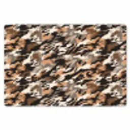 Camouflage - Patroon - Beige - Bruin Placemat vinyl groot 368 -zzsfeer1_Kitchenyeah-website