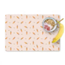 Wortel - Patroon - Kinderen - Groente Placemat vinyl groot -zzzproduct_Kitchenyeah-website
