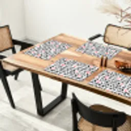 Tekens - Harten - Rood Placemat vinyl groot 368 -zzsfeer4_Kitchenyeah-website