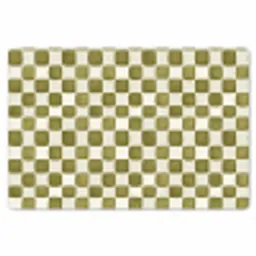 Schaak - Patroon - Groen Placemat vinyl groot 368 -zzsfeer1_Kitchenyeah-website