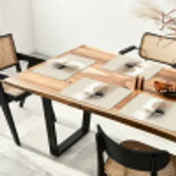 Cirkel - Compositie - Diepte - Beige Placemat vinyl groot -zzsfeer4_Kitchenyeah-website