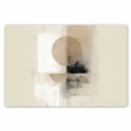 Cirkel - Compositie - Diepte - Beige Placemat vinyl groot -zzsfeer1_Kitchenyeah-website