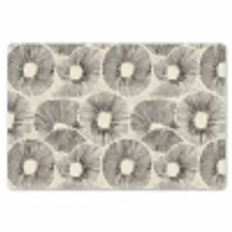 Cirkels - Patroon - Zwart Placemat vinyl groot 368 -zzsfeer1_Kitchenyeah-website