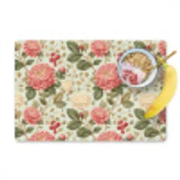 Klassiek - Botanisch - Veelkleurig Placemat vinyl groot 368 -zzzproduct_Kitchenyeah-website