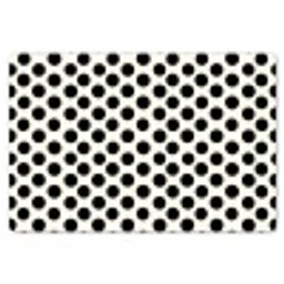Klassiek - Stippen - Zwart Placemat vinyl groot 368 -zzsfeer1_Kitchenyeah-website