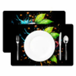 Koffie - Graffiti - Drinken - Abstract Placemat vinyl groot -zzsfeer2_Kitchenyeah-website