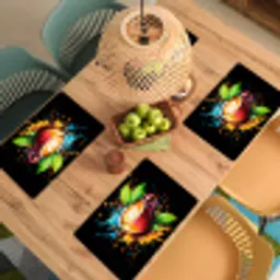 Koffie - Graffiti - Drinken - Abstract Placemat vinyl groot -zzsfeer5_Kitchenyeah-website