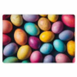Kleurrijk - Paaseitjes - Spetters Placemat vinyl groot -zzsfeer1_Kitchenyeah-website