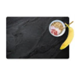 Beton - Zwart - Industrieel Placemat vinyl groot -zzzproduct_Kitchenyeah-website