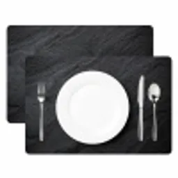 Beton - Zwart - Industrieel Placemat vinyl groot -zzsfeer2_Kitchenyeah-website
