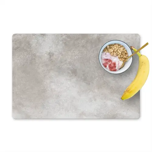 Beton - Grijs Placemat vinyl groot -zzzproduct_Kitchenyeah-website